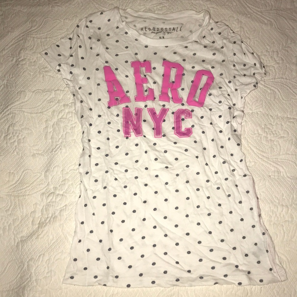 Aeropostale Polka Dot Shirt
